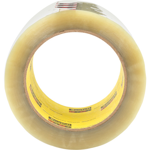 Scotch&reg; 355 Box Sealing Tape, Hot Melt Adhesive, 3.4 mils, 72 mm (3") x 50 m (164') Par Equipment
