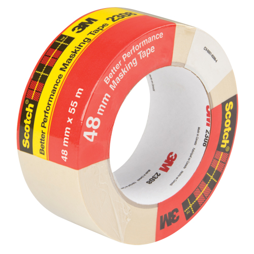 Ruban-cache 2308, 48 mm (2") x 55 m (180'), Havane Par Equipment