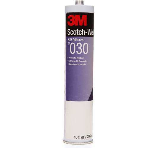 Scotch-Weld PUR Adhesive, 10 oz., Cartridge, Clear Par Equipment