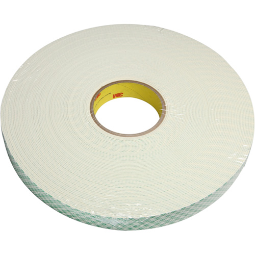 Ruban en mousse, 33 m (108') lo x 25,4 mm (1") la, 1,5 mil, Ur&eacute;thane Par Equipment