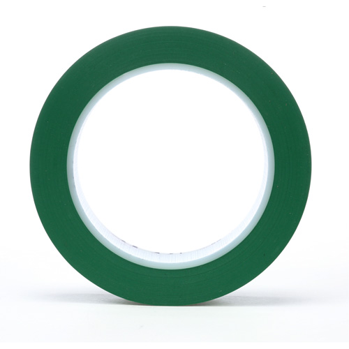 Ruban en vinyle 471, 25,4 mm (1") la x 32,9 m (108') lo, 5,2 mils, Vert Par Equipment