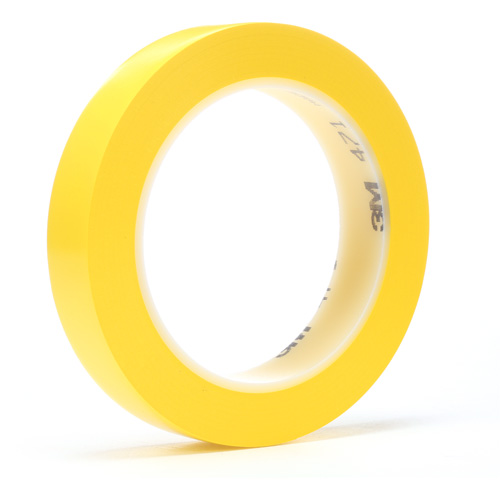 Ruban en vinyle 471, 25,4 mm (1") la x 32,9 m (108') lo, 5,2 mils, Transparent Par Equipment