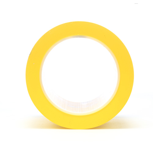 471 Vinyl Tape, 102 mm (4") W x 32.9 m (108') L, 5.2 mils, Yellow Par Equipment