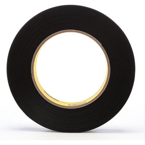 472 Vinyl Tape, 25.4 mm (1") W x 32.9 m (108') L, 10.4 mils, Black Par Equipment