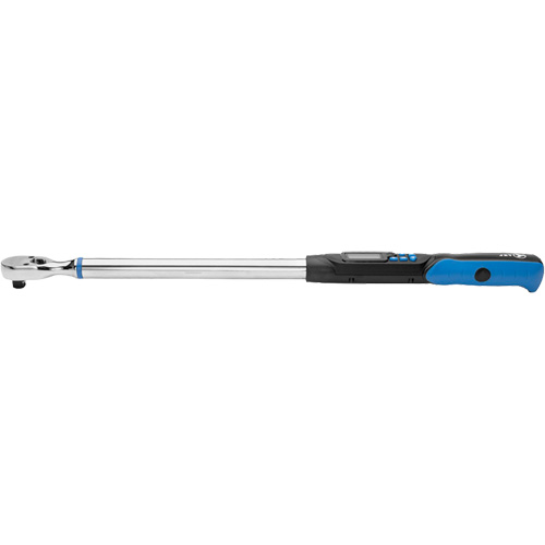 JDTW-12250 Torque Wrench, Electronic, 1/2" Square Drive, 17 - 340 N.m Par Equipment