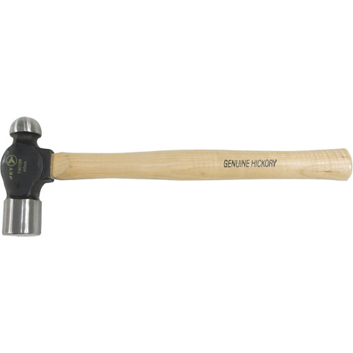 BP-40H Ball Pein Hammer with Hickory Handle, 40 oz. Head Weight, Plain Face, Wood Handle Par Equipment