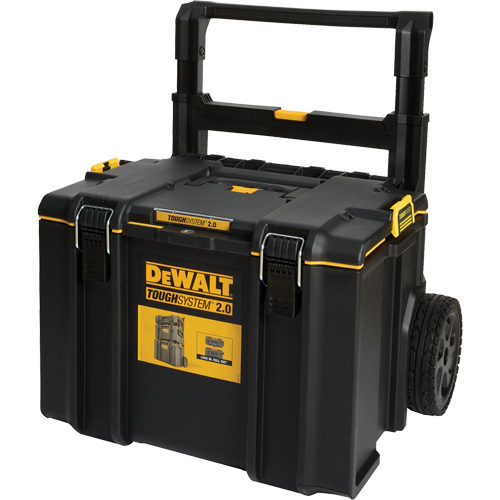 Boîte &agrave; outils roulante ToughSystem 2,0, 23-69/100" x 19-79/100" x 38-7/10", Noir Par Equipment