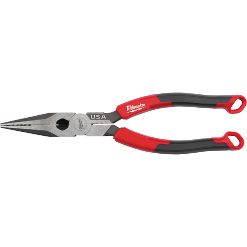 Long Nose Comfort Grip Pliers, 8" L Par Equipment