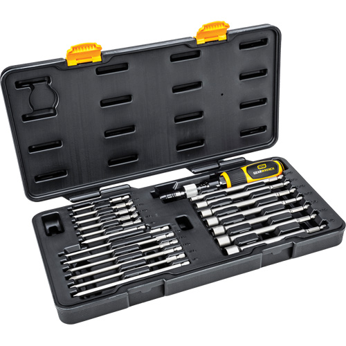 Jeu de tournevis dynamom&eacute;triques 1/4" 20 mcx, Gamme de couple 10 - 50 lb-po, 16" Longueur Par Equipment