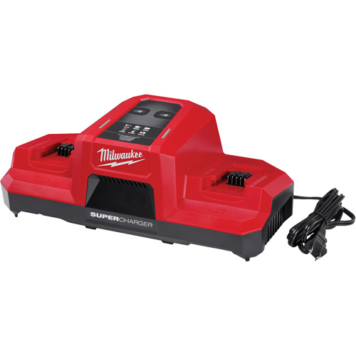 Super chargeur &agrave; double baie simultan&eacute;e M18, 18 V, Lithium-ion Par Equipment
