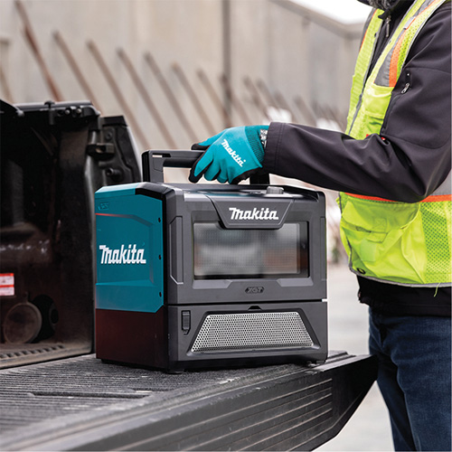 Four &agrave; micro-ondes sans fil 40 V Max XGT (outil seulement), 350 W/500 W, Noir/bleu Par Equipment