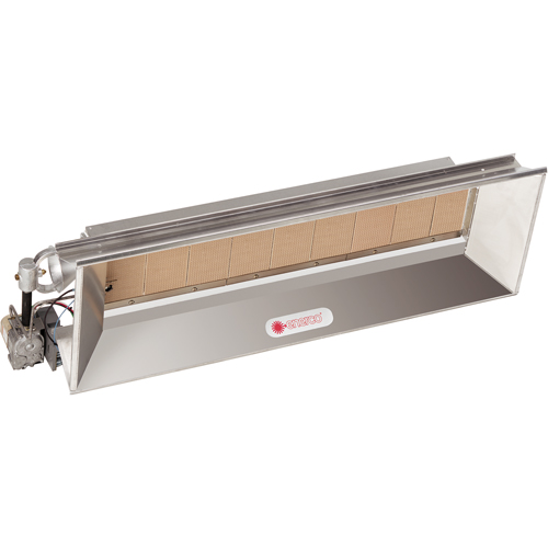 8000 Series Heater, Radiant Heat, Natural Gas, 60000 BTU/H Par Equipment