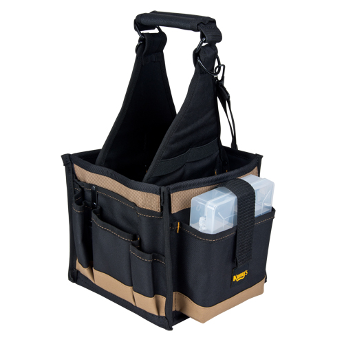 Porte-outils, Toile, 25 pochettes, Noir Par Equipment
