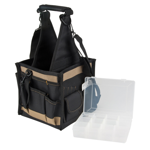 Porte-outils, Toile, 25 pochettes, Noir Par Equipment