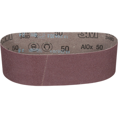 Cloth Belt 241D, 3" W X 24" L, Aluminum Oxide, 50 Grit Par Equipment