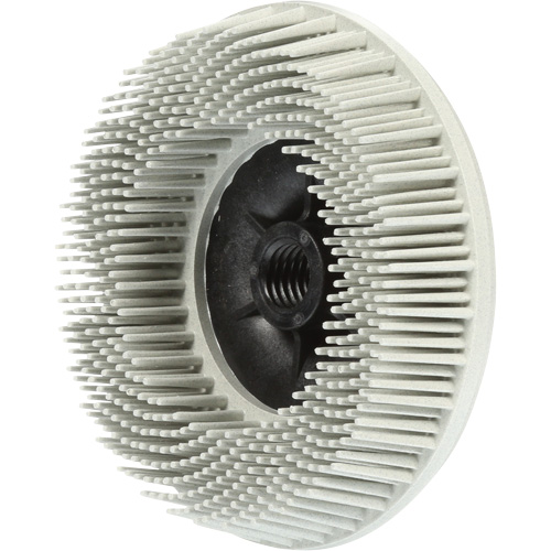 Disques radiaux bristle pour meuleuses angulaires Scotch-Brite, C&eacute;ramique, Grain 120, 4-1/2" dia. Par Equipment