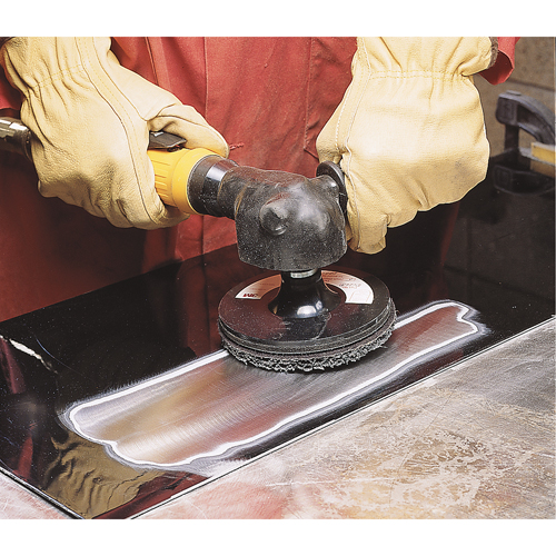 Homog&eacute;n&eacute;isation des surfaces - Disques de d&eacute;capage de rev&ecirc;tement Scotch-Brite, 4-1/2" dia., Grain Extra grossier Par Equipment