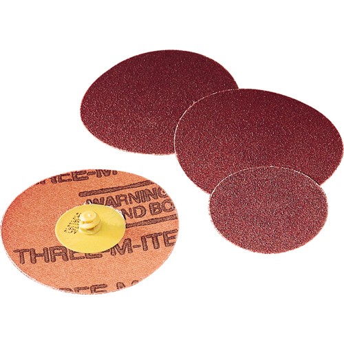 Disques 361F - Roloc, 3" dia., Grain 24, Oxyde d'aluminium Par Equipment