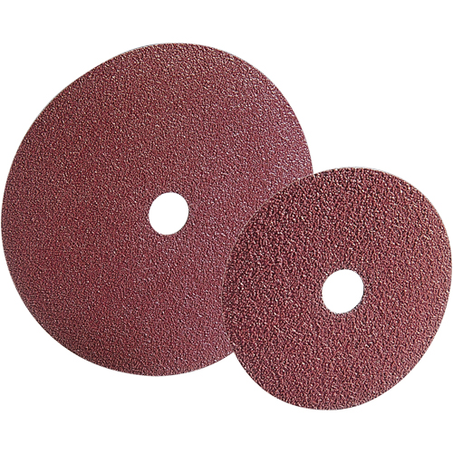 Disques en fibre pour le m&eacute;tal F240, Oxyde d'aluminium, 60, 4-1/2" Dia x 7/8" Arbre Par Equipment