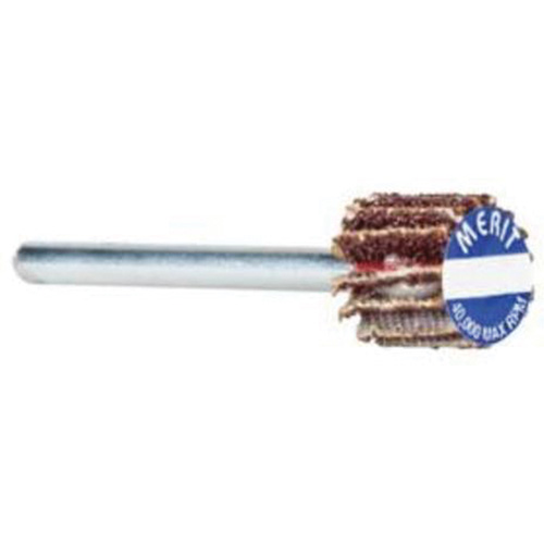 High Performance Micro-Mini Flap Wheel, Aluminum Oxide, 320 Grit, 3/4" x 1/2" x 1/8" Par Equipment