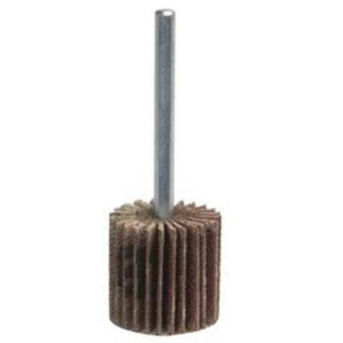 Mini-meule &agrave; lamelles de super finition, Oxyde d'aluminium, Grain 80, 1-3/16" x 1/4" x 1/4" Par Equipment