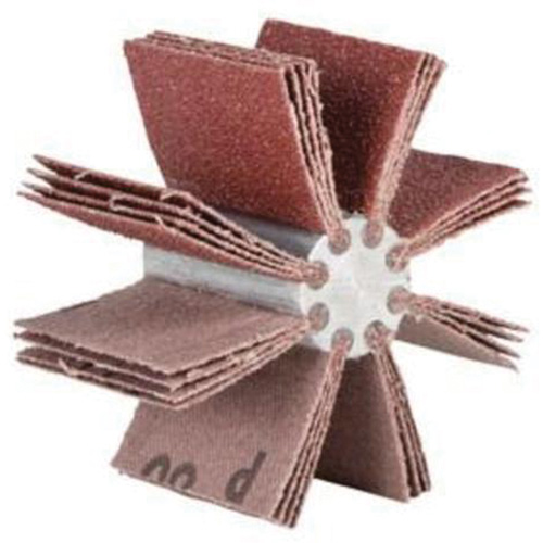 Plain Flap B-810 Bore Polisher, Aluminum Oxide, 60 Grit, 2-3/4" x 1-1/2" x Par Equipment