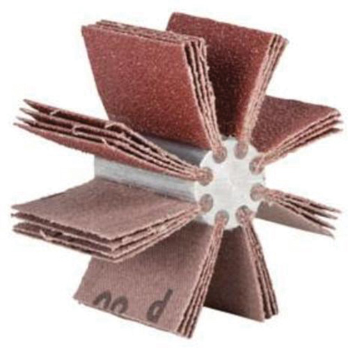 Plain Flap B-820 Bore Polisher, Aluminum Oxide, 120 Grit, 4-3/4" x 1-1/2" x Par Equipment