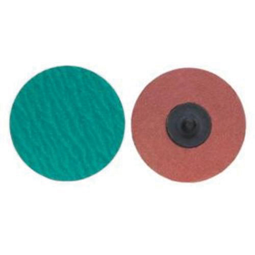 Quick-Change Cloth Disc, 1" Dia., 80 Grit, Zirconium Par Equipment