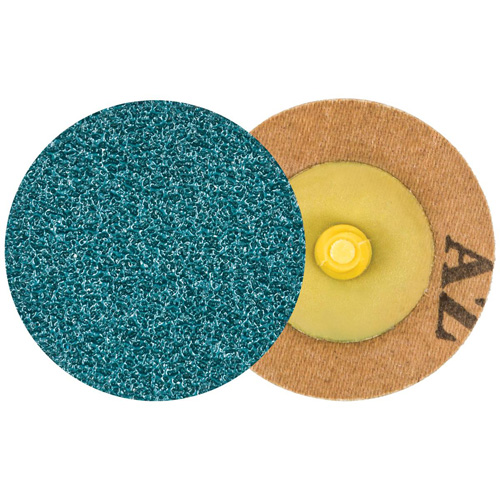 TWIST TOPCUT Sanding Disc, 2" Dia., 50 Grit, Zirconium Par Equipment