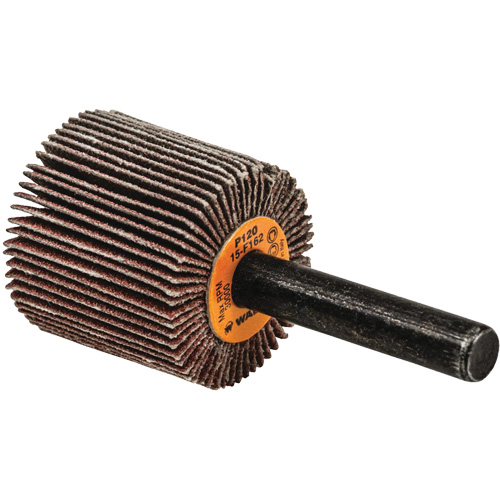 Flap Wheels-Coolcut Flap Wheels, Aluminum Oxide, 120 Grit, 1" x 1" x 1/4" Par Equipment