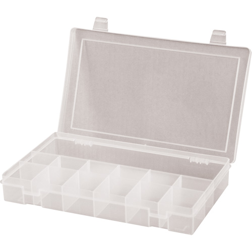 Boîtes &agrave; compartiments compactes, 6,75" la x 11" p x 1,75" h, 13 compartiments Par Equipment