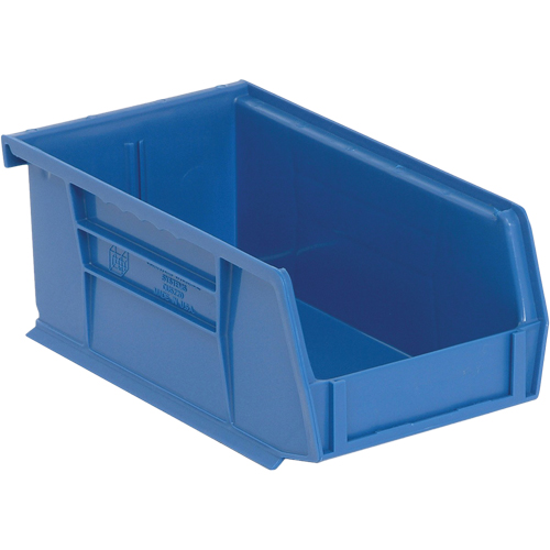 Ultra Stack & Hang Bin, 4-1/8" W x 3" H x 7-3/8" D, Blue Par Equipment