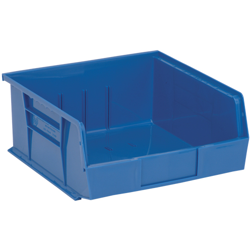 Bacs ultra empilable & suspendable, 11" la, 5" h x 10-7/8" p, Bleu Par Equipment