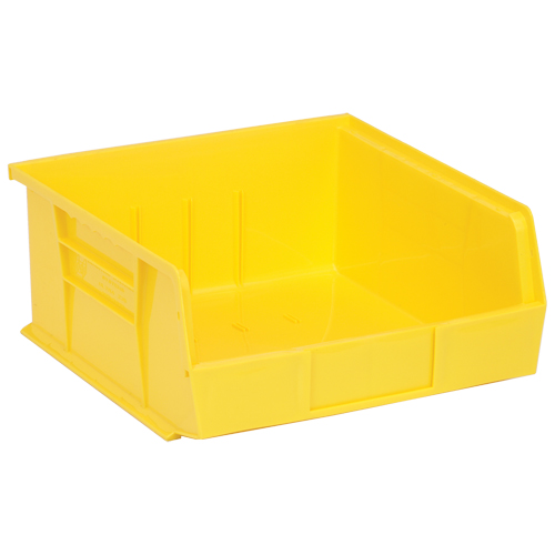 Bacs ultra empilable & suspendable, 11" la, 5" h x 10-7/8" p, Jaune Par Equipment