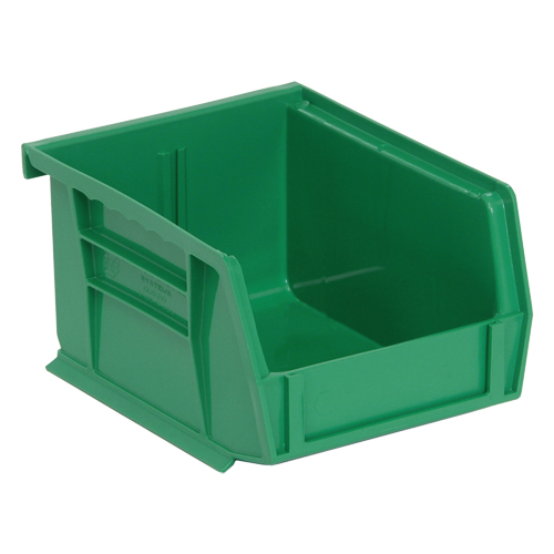 Ultra Stack & Hang Bin, 4-1/8" W x 3" H x 5-3/8" D, Green Par Equipment