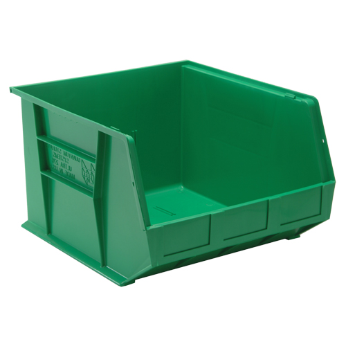 Ultra Stack & Hang Bin, 16-1/2" W x 11" H x 18" D, Green Par Equipment