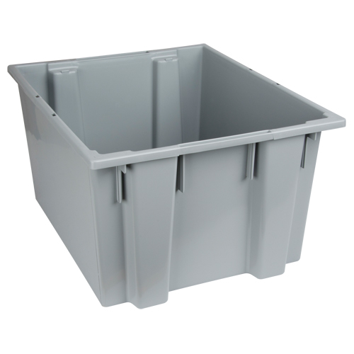 Contenants Stack & Nest, 13" x 23,5" x 19,5", Gris Par Equipment