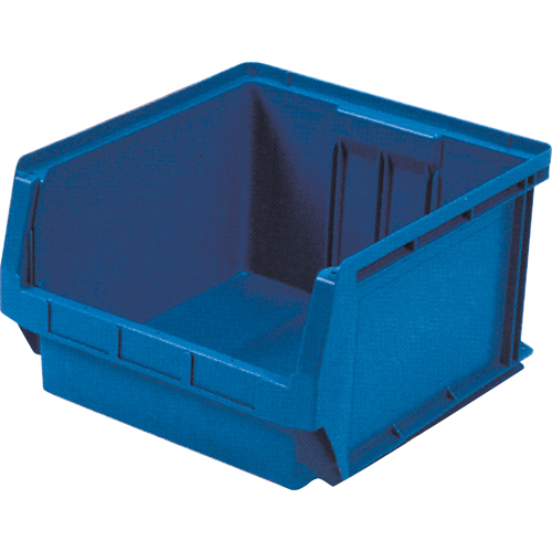 Contenants g&eacute;ants empilables, 18,375" la x 19,75" p x 11,875" h, Bleu Par Equipment