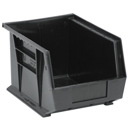 Ultra Stack & Hang Bin, 8-1/4" W x 7" H x 10-3/4" D, Black Par Equipment