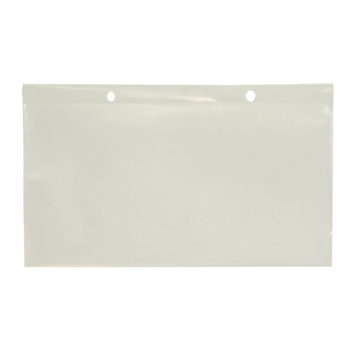 Clear Label Holder, Snap-On, 5" L x 8" W Par Equipment
