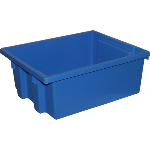 Stack-N-Nest&reg; Storage Bins, 6" x 15.25" x 12.25", Blue Par Equipment
