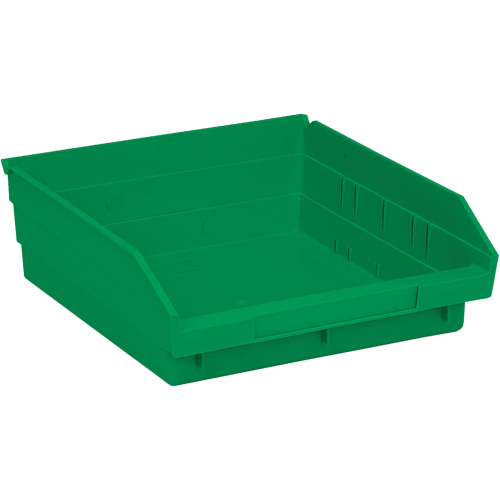 Bacs pour tablette, 11-1/8" la x 4" H x 11-5/8" p, Vert, Capacit&eacute; 30 lb Par Equipment