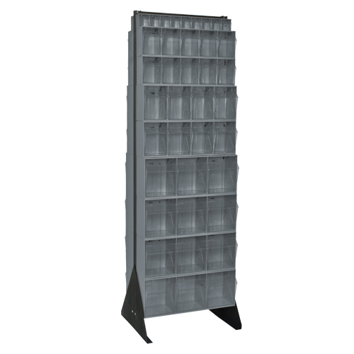 Tip-Out Bins Stand, 23-5/8" W x 16" D x 75" H, 72 Drawers Par Equipment