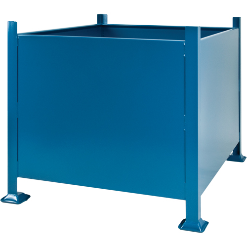 Bulk Stacking Containers, 30" H x 40.5" W x 48.5" D, 3500 lbs. Capacity Par Equipment