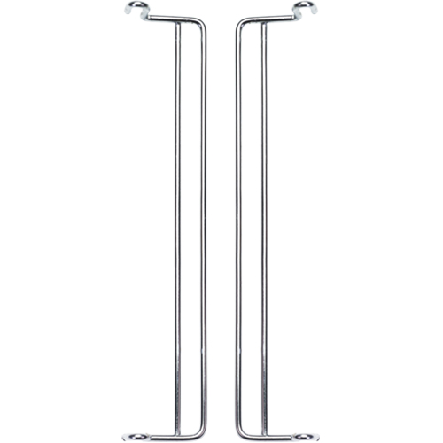 Supports lat&eacute;raux en fil m&eacute;tallique Par Equipment