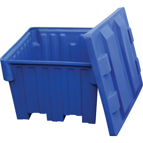 Nesting Forklift Bin Lid Par Equipment