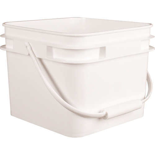 Square Pail, Plastic, 2.1 gal. Par Equipment
