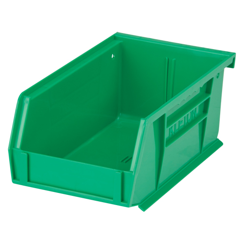 Stack & Hang Bin, 4-1/8" W x 3" H x 7-3/8" D, Green Par Equipment