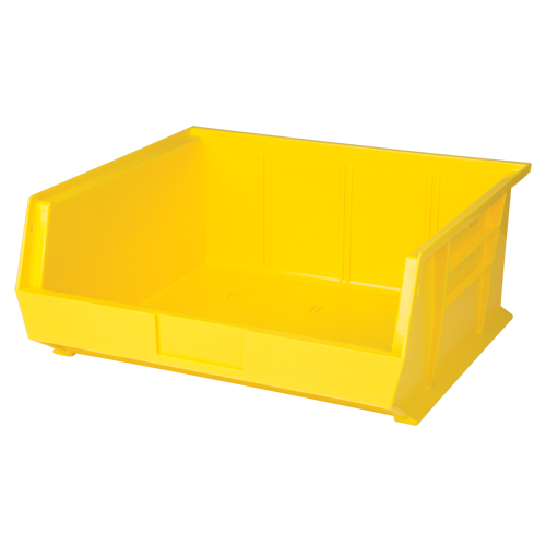 Bac empilable & &agrave; suspendre, 16-1/2" la, 7" h x 14-3/4" p, Jaune Par Equipment