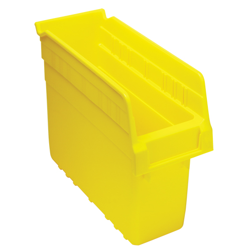 Bacs pour &eacute;tag&egrave;re Store-Max, 4-3/8" la x 8" H x 11-5/8" p, Jaune, Capacit&eacute; 44 lb Par Equipment
